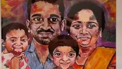 मुरुगप्पन का परिवार