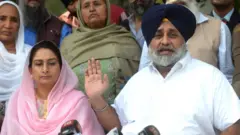 हरसिमरत कौर बदल, सुखबीर बादल