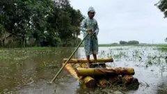 அசாம் வெள்ளம்: காணுமிடமெல்லாம் தண்ணீரும், மக்களின் கண்ணீரும் - வடகிழக்கின் பெருந்துயர்