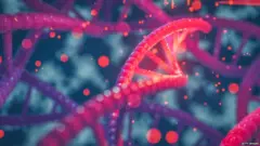 conceptual artwork of DNA