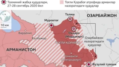 Тоғли Қорабоғ харитаси