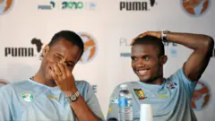 Didier Drogba et Samuel Eto'o