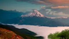 عکس مجید بهزاد از دماوند