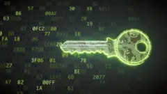 Una llave digital