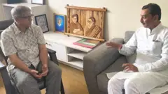 प्रकाश आंबेडकर आणि संभाजीराजे छत्रपती