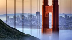 San Francisco, vista desde el Golden Gate