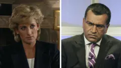 Princess Diana and Martin Bashir