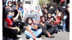 Protesto de torcidas organizadas na Paulista