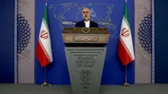 ناصر کنعانی سخنگوی وزارت خارجه ایران
