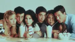 ممثلو "فريندز" عام 1997