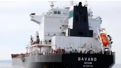 Navio iraniano no Porto de Paranaguá