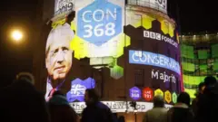 출구 조사 결과가 사실이라면 보리스 존슨 총리는 총리직을 지킬 것이고, 영국은 다음 달 유럽연합을 떠날 것이다