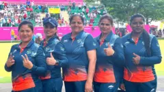 भारतीय महिला लॉन बॉल खेळाडू