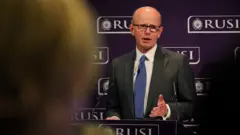 弗萊明爵士在倫敦為英國皇家三軍研究所（RUSI）演講（11/10/2022）