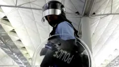 Hong Kong policeman