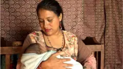 women, nepal, breastfeeding, child