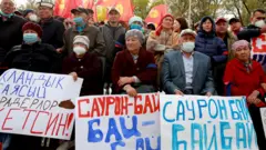 Демонстрация в Бишкеке