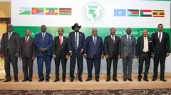 የኢጋድ አባል አገራት መሪዎች እና ተወካዮች 