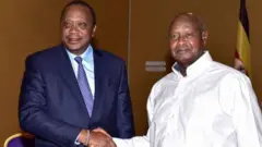 ፕረዚደንት ኬንያ ኡህሩ ኬንያታ (ጸጋም) ፕረዚደንት ዩጋንዳ ዩወሪ ሙሰቨኒ (የማን)