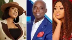 Chika Ike,Ned Nwoko,Regina Daniels