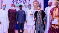 Osinabajo, Alaafin ati awọn alejo mii