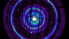 Imagen de un estallido de rayos gama detectado en 2022