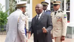 Le président Ali Bongo du Gabon