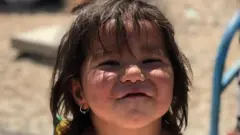 Суриядаги жамлоқдаги қизалоқ