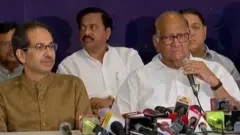 ઉદ્ધવ ઠાકરે અને શરદ પવાર