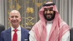 محمد بن سلمان وبيزوس