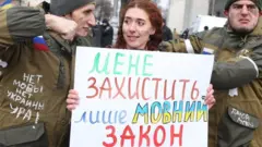 Акція на підтримку закону