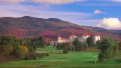 فندق ماونت واشنطن بين قلة من الفنادق القديمة الفاخرة التي مازالت باقية بمنطقة نيو إينغلند شمال شرقي الولايات المتحدة