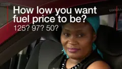 Pesin wey dey her car with question