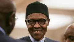 Le président du Nigeria Muhammadu Buhari