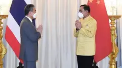 นายหวัง อี้ เข้าเยี่ยมคารวะ พล.อ.ประยุทธ์ จันทร์โอชา