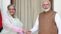 ஷேக் ஹசினா மற்றும் மோடி
