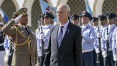 الرئيس التونسي قيس سعيد