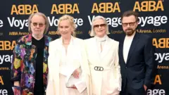 Benny Andersson, Agnetha Fältskog, Anni-Frid Lyngstad ve Bjorn Ulvaeus