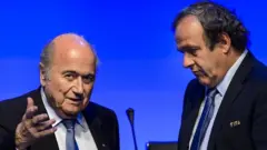 SappBlatter da Michel Platini