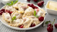 вареники з вишнями