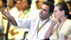 રાહુલ ગાંધી અને સોનિયા ગાંધી
