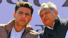 સચીન પાઇલટ અને અશોક ગેહલોત