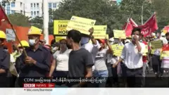 မီးရထားဝန်ထမ်းတွေရဲ့ ၃ လကျော်ကြာလာပြီ ဖြစ်တဲ့ စီဒီအမ်