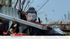 မိုခါကြောင့် ပျက်စီးမှုကြီးမားတဲ့ ရခိုင်မြောက်ပိုင်း အခြေအနေ