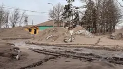 Извержение вулкана на Камчатке