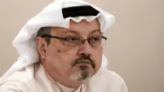 File photo of Jamal Khashoggi (15 December 2014)