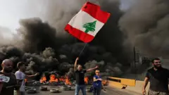 مظاهرات في لبنان