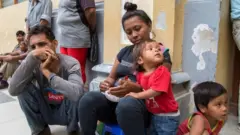 Inmigrantes venezolanos en Perú.