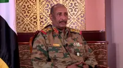 عبد الفتاح البرهان رئيس المجلس العسكري الانتقالي في السودان