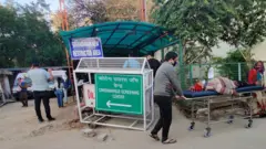 দিল্লিতে একটি করোনাভাইরাস পরীক্ষা কেন্দ্র